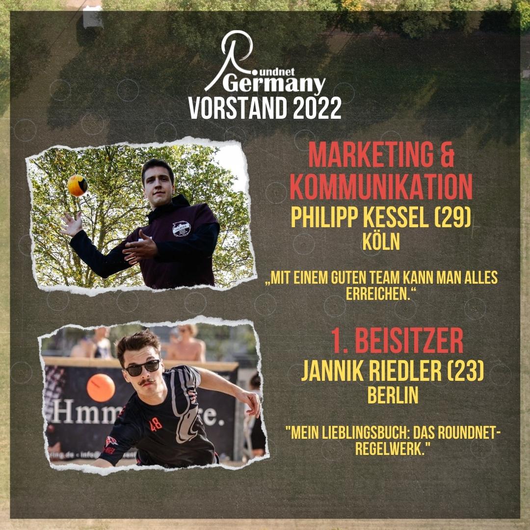 Marketing/Kommunikation & 1. Beisitz